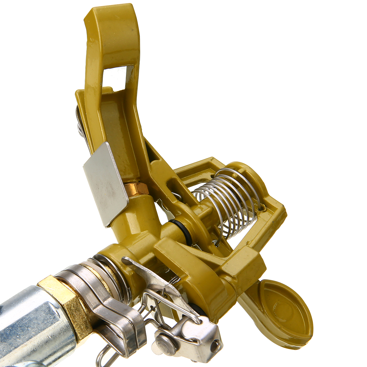 Garten Metall Sprinkler Spitze Rasen Gras 360 Grad Einstellbare Dreh Wasser Düse Impuls Spritzgerät Für Bewässerung System