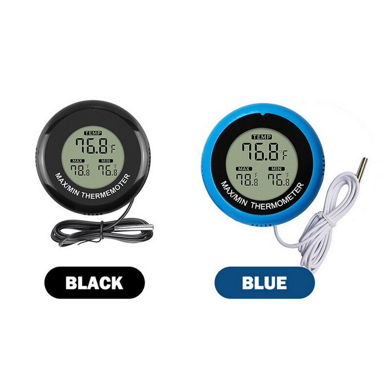 Termómetro Digital de alta precisión, productos para mascotas, impermeable, pecera, acuario, termómetro, pecera, productos de Control de temperatura
