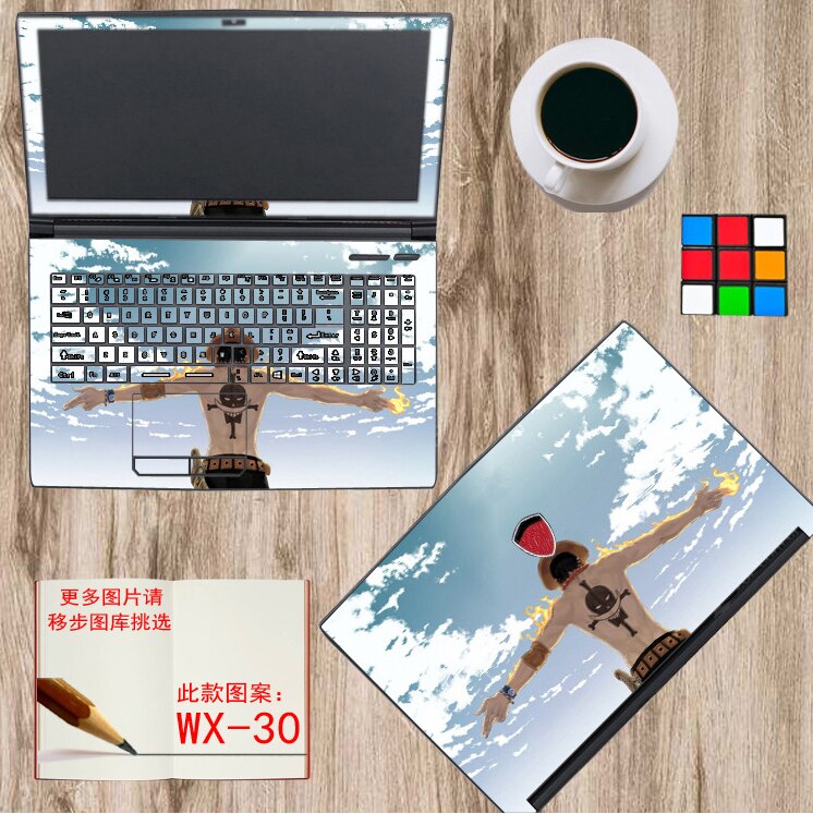 Color film Laptop Sticker Decal Skin Cover Protector for MSI GS66 15.6": WX-30