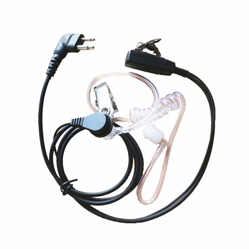 10x Beveiliging Acoustic Air Tube Headset Oortelefoon PTT Microfoon Voor Motorola Twee Manier Radio Mag Een BPR40 EP450 AU1200 AV1200 EP450