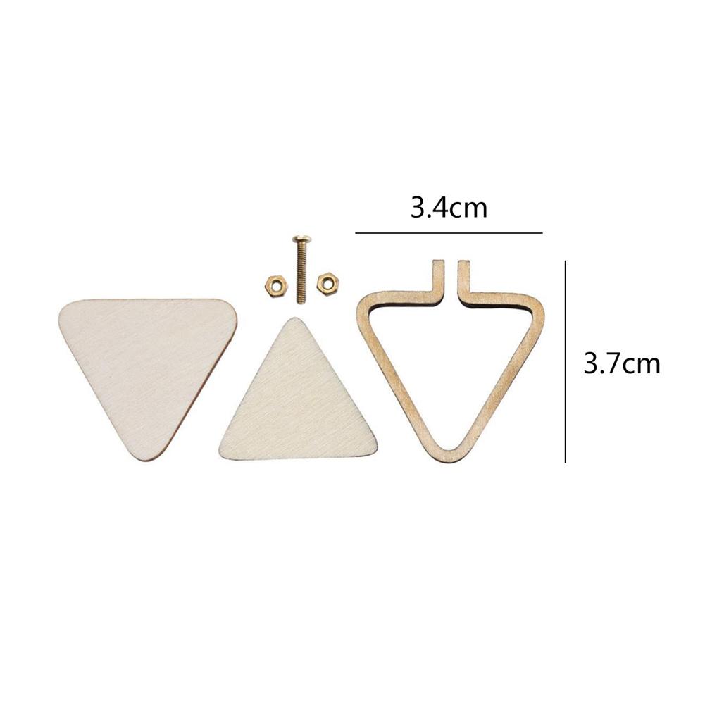 Mini Borduren Hoepel Frame Handgemaakte DIY Kruissteek Naaien Houten Naaien Proces Tool Snelle Levering
