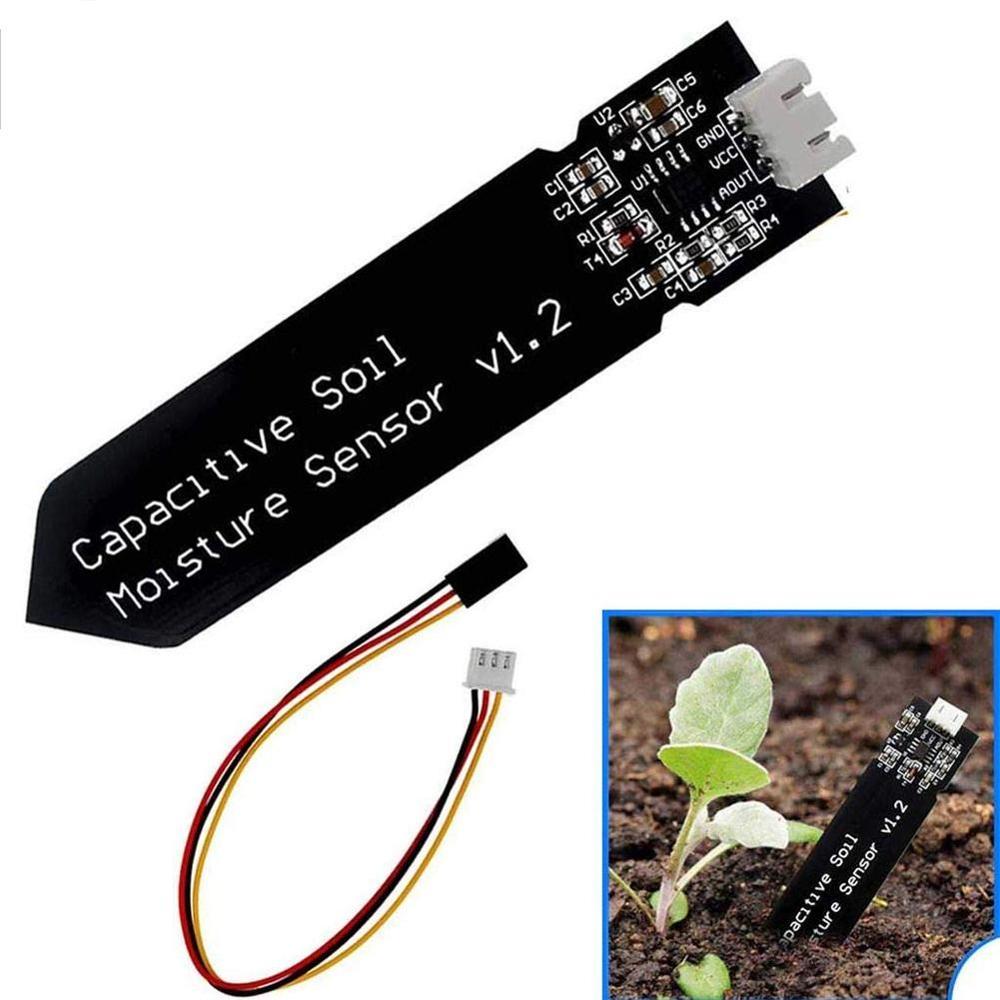 Analog Capacitive Soil Moisture Sensor V1.2 Corrosion G9T7 Wire Resistant