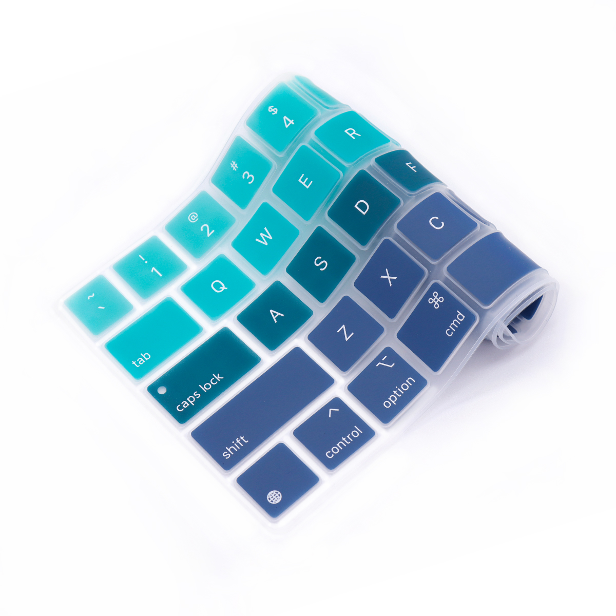 Silicone Magic Keyboard Cover for iPad Pro 12.9 Inch Magic (4nd Generation) Model MXQU2LL/A for iPad Pro 12.9 Keyboard Skin