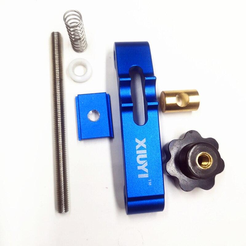 Updated 1Set Universal Clamping Blocks Platen Miter Track Clamping Blocks M8 Screw Adjustable Press Plate Woodworking Clamps: Default Title