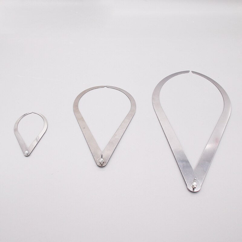 Keramische Remklauw Gebogen Buiten Remklauw Klem Rechte Been Inner Card Sculptuur Keramische Meten Aardewerk Tool 4-12Inch