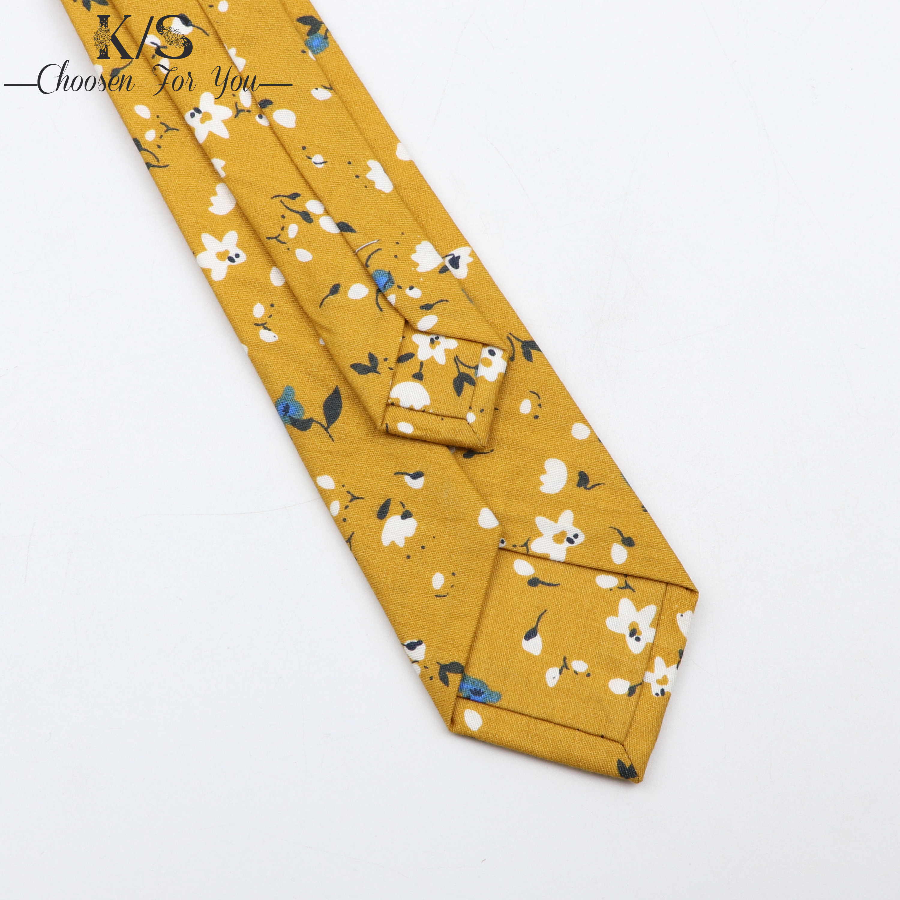 Gravata floral 100% algodão para homens, amarelo, vermelho, azul, flor, 6cm, uso diário, skinny, azul marinho, para casamento, gravatas para festa, presentes