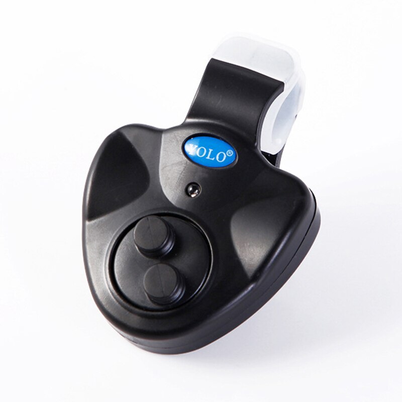 Fishing Fish Bite Alarm Elektronische Buzzer Op Hengel Met Luide Sirene Daytime Night Indicator: BK