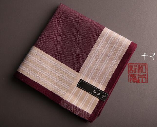 Lommetørklæde herre bomuld 15 farve 43*43cm: 3