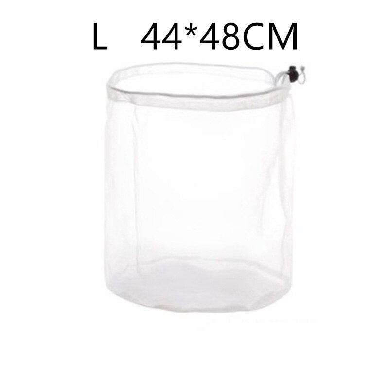 Mesh Waszak Machine Wassen Netto Zak Wassen Trui Ondergoed Extra Grote Netto Pocket Huishoudelijke Antideformation: L  44 x 48CM