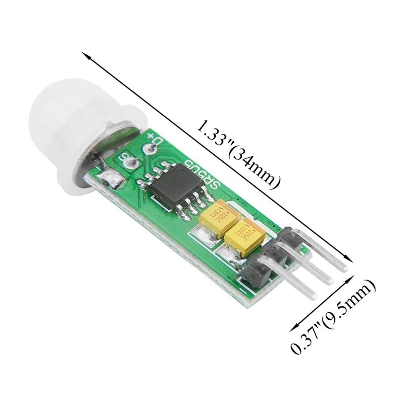 5Stck HC-SR505 Mini Menschlichen Körper spüren Modul PIR Bewegung Detektor Schalter Modul hoch Energie Digital Messung