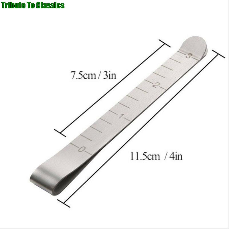 5pcs Metal Sewing Crimping Clip Stainless Steel Hemming Clips Ruler