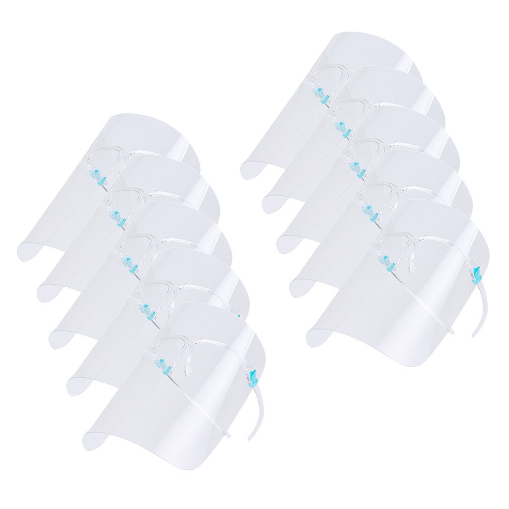 Transparent Protective Face Mask Kitchen Anti-fog Anti-oil Protect Eyes Clear Face Cover Oil-proof Transparent Mask: Default Title