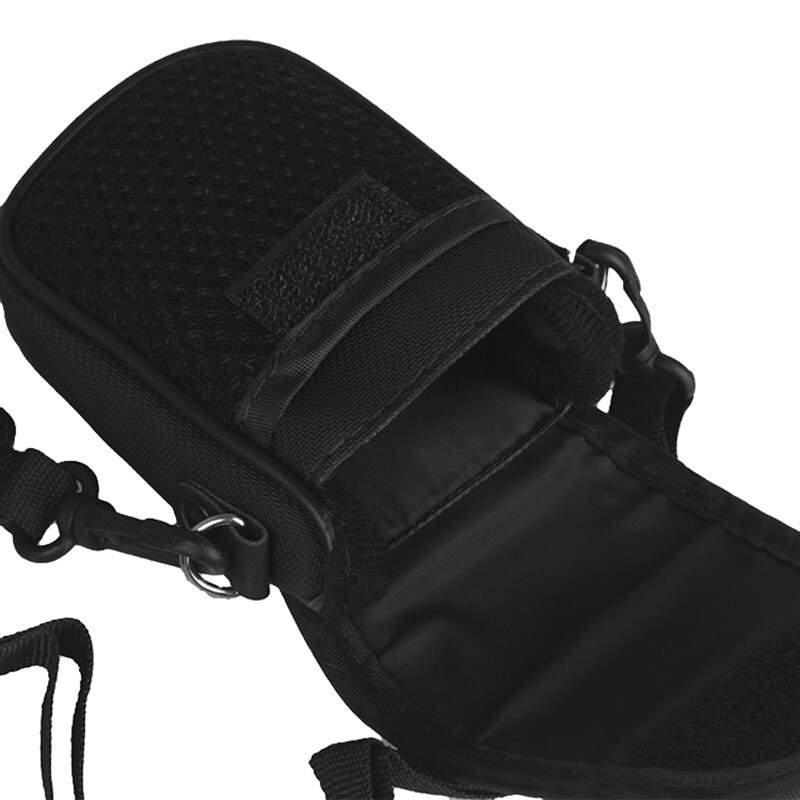 3 størrelse kameraveske kompakt kameraetui universell myk veskepose + stropp svart til digitale kameraer