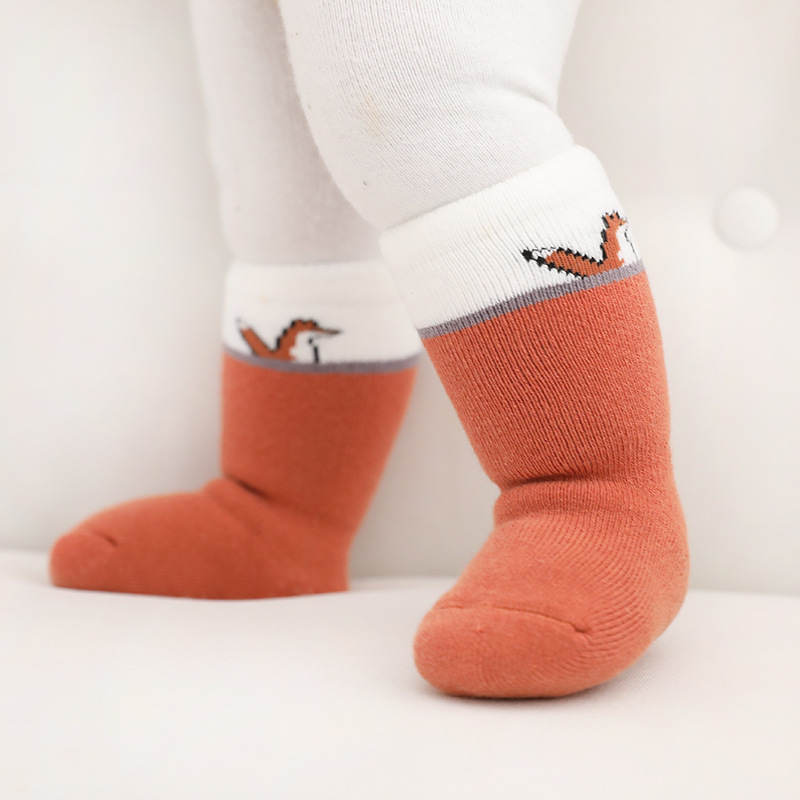 3 Paar Warme Winter Baby Sokken Leuke Zachte Herfst Pasgeboren Baby Meisjes Sokken Strepen Stippen Baby Baby Jongen Schoen Sokken kinderen Set