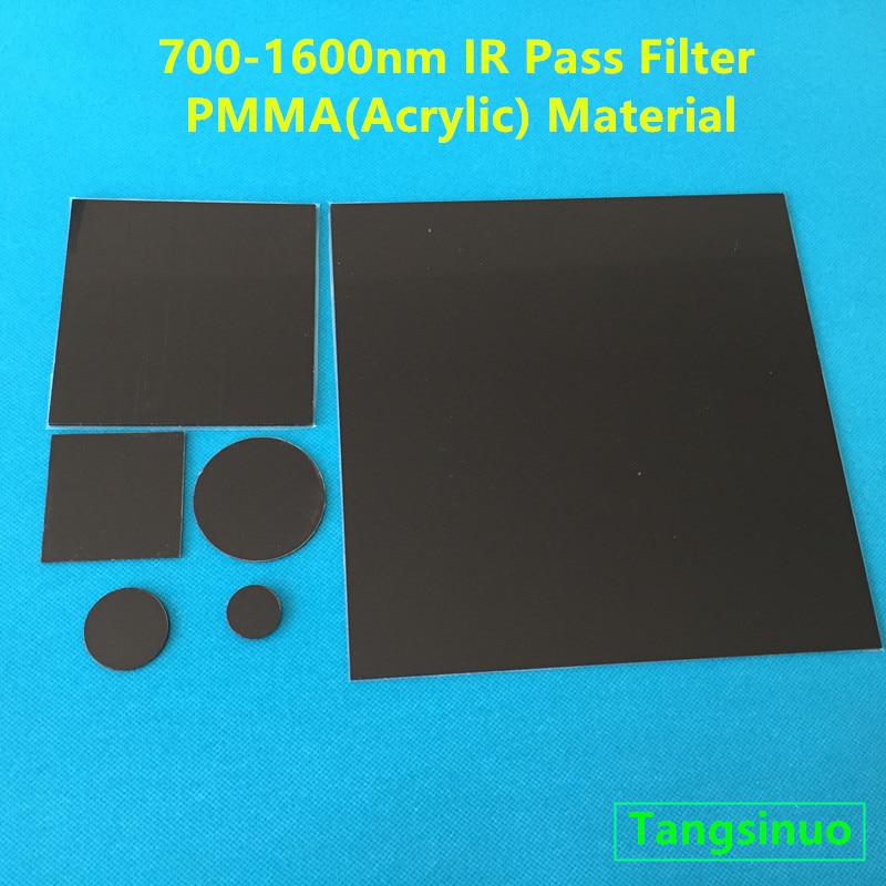 Multiple Size 700-1600nm IR Infrared Black Filter ... – Grandado