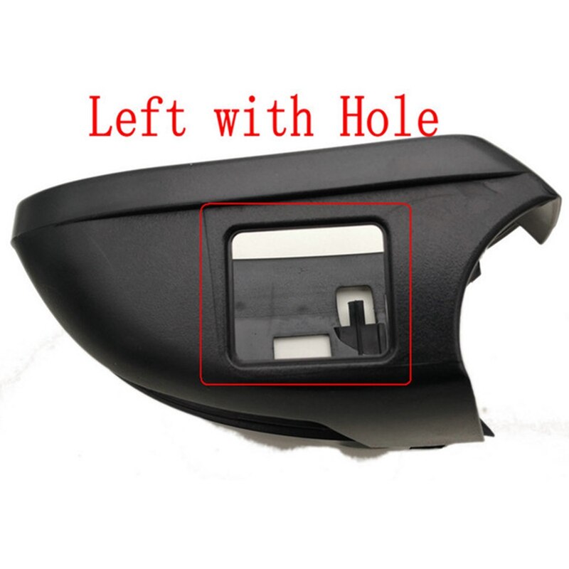 Car Rear View Mirror Housing Frame Trim with Puddle Lamp Hole for Ford Focus MK3 MK2 Mondeo MK4