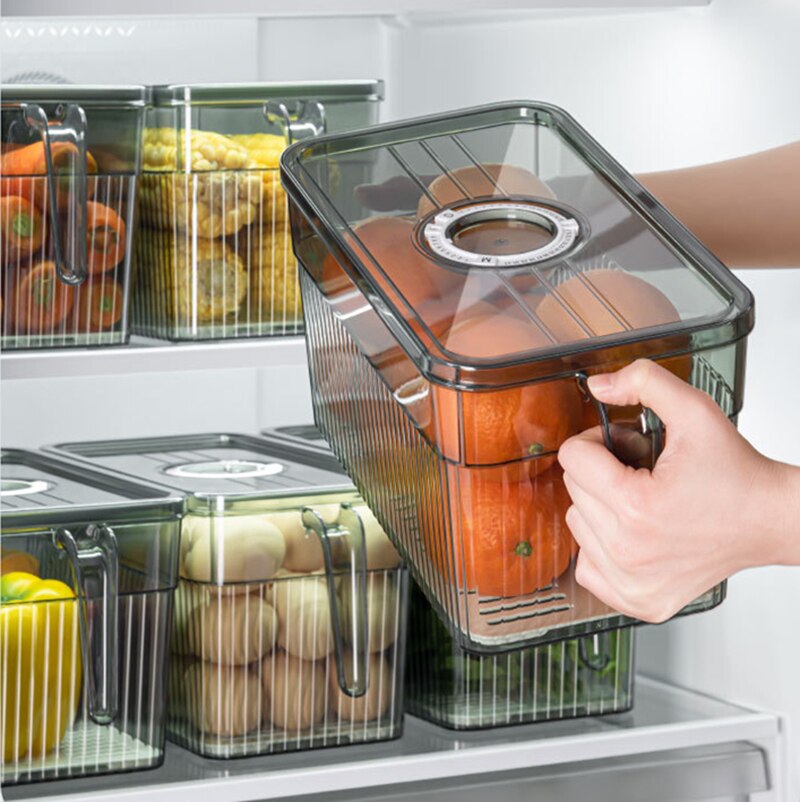 Kitchen Food Storage Box Large Food Container Fridge Storage Box Fridge Container Fruits Container Vegetable Storage Container