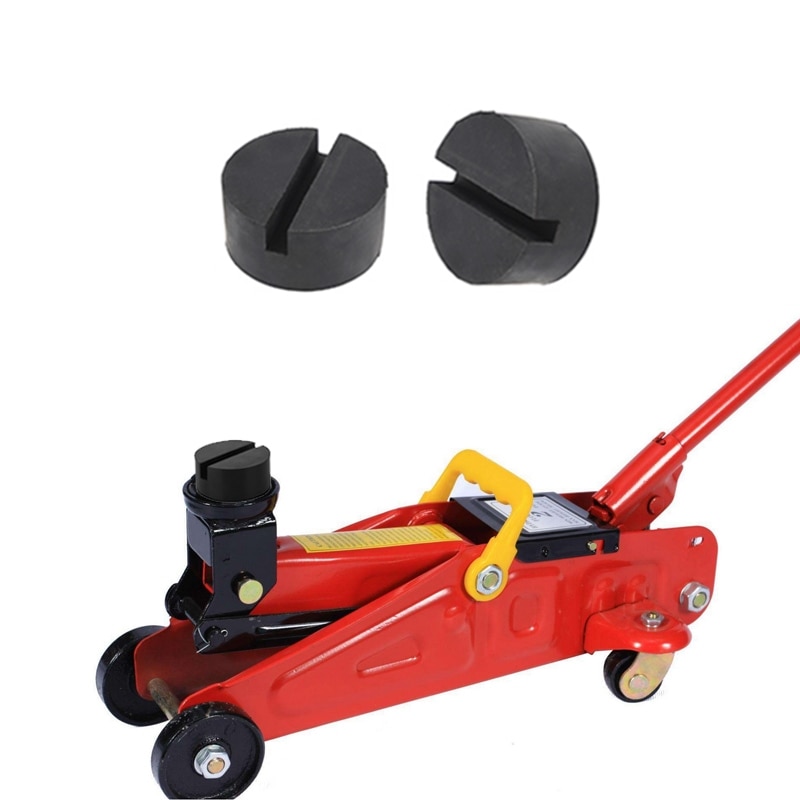1pc Universele 4 Ton Auto Jack Rubber Pad Auto Jack Ondersteuning Blok Verbeterde Soort Auto Jack Rubber Pad Auto reparatie tools