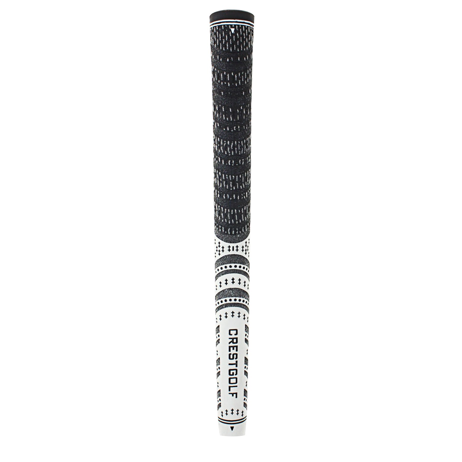 CRESTGOLF Multicolor peso ligero antideslizante de goma tamaño mediano Iron Golf Club Grips: WHITE Midsize