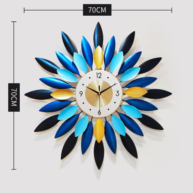 Creatieve Luxe 3D Wandklok Voor Woonkamer Muur Horloge Home Decor Digitale Klok Muur Modern Slaapkamer Stille Muur klokken: 5