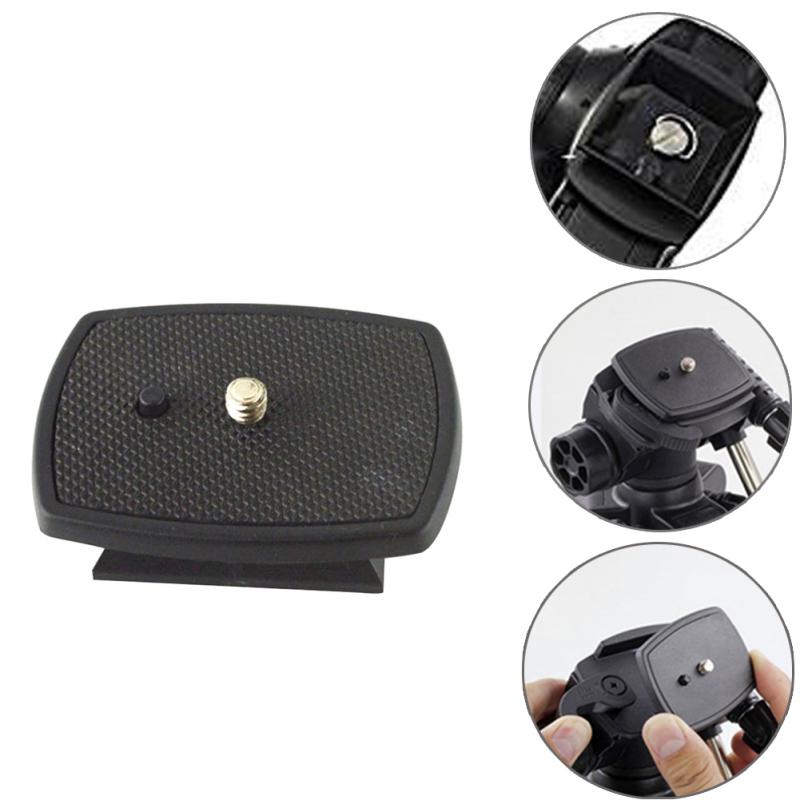 Fixation rapide plaque vis adaptateur tête de montage trépied monopodes pour DSLR SLR caméra 600 668 690 800 trépied Plate-forme