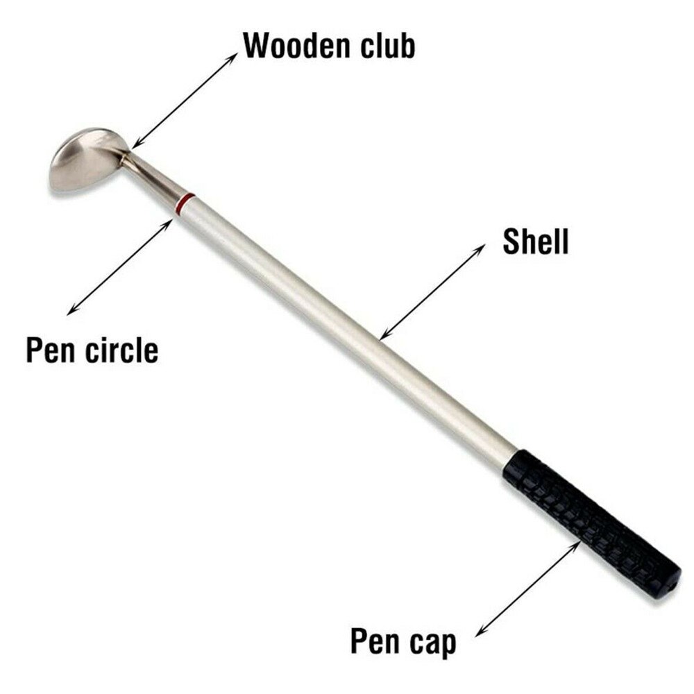 Mini Golf Club Putter Pen Set Box Novelty Exquisite Golfers Decor Desktop Decor Tool