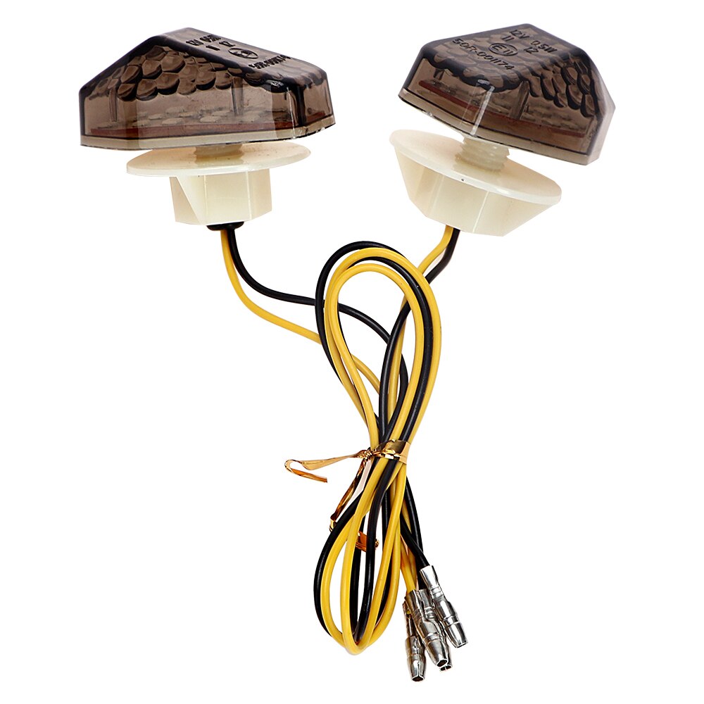 2 Stuks/set Knipperlichten Universal Amber Verlichting Voor Suzuki Motorfiets Verlichting Indicator Lampen Motorfiets Accessoires