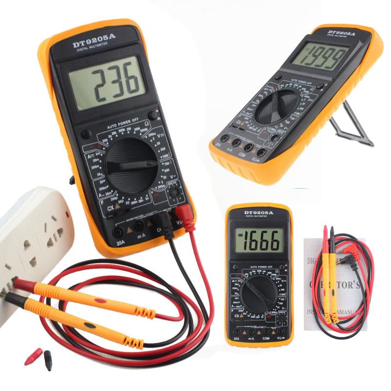 Multimeter Digital LCD Display Electric Tester measure Digital Multimeter Ammeter tester device tool