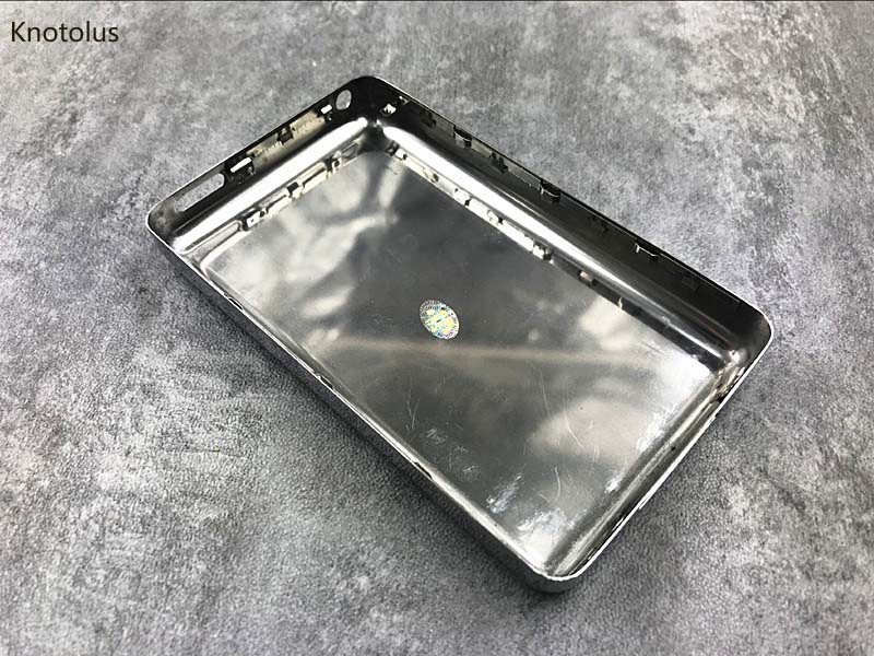 Thick Metal Back Case Housing SSD Big Battery Upgrade for iPod 5th Video 6th 7th Classic 64GB 128GB 240GB 256GB 480GB 512GB 1TB