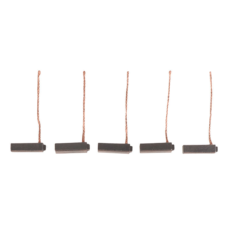 10 Stuks 5*7*19Mm Elektrische Generator Koolborstels Auto Dynamo Elektrisch Gereedschap Auto Regelaar Laag Koper: Default Title