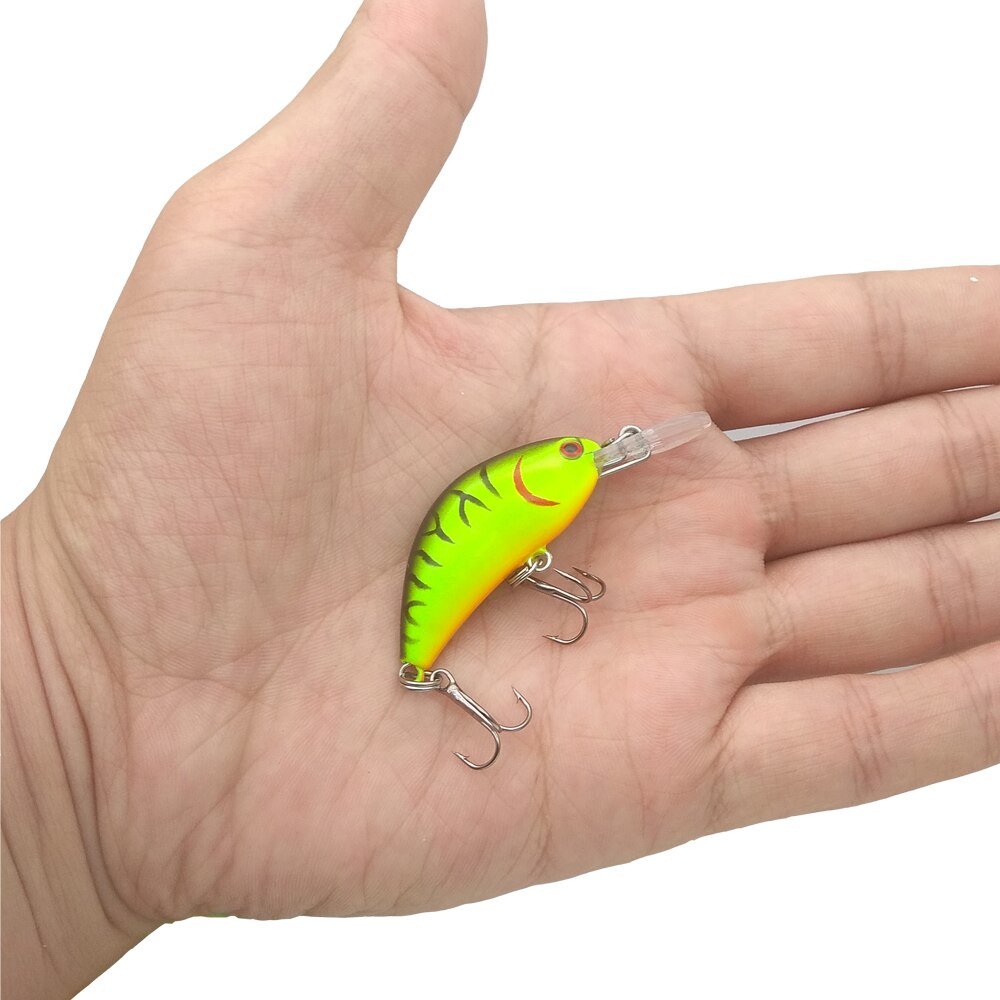 Waterboy Mini Crankbait Lokt Vissen Artificail Aas 4 Cm 1.6in 3.4G 0.1 Oz Wobbler Plastic Vissen Lokken Tackle Bas pesca Lake