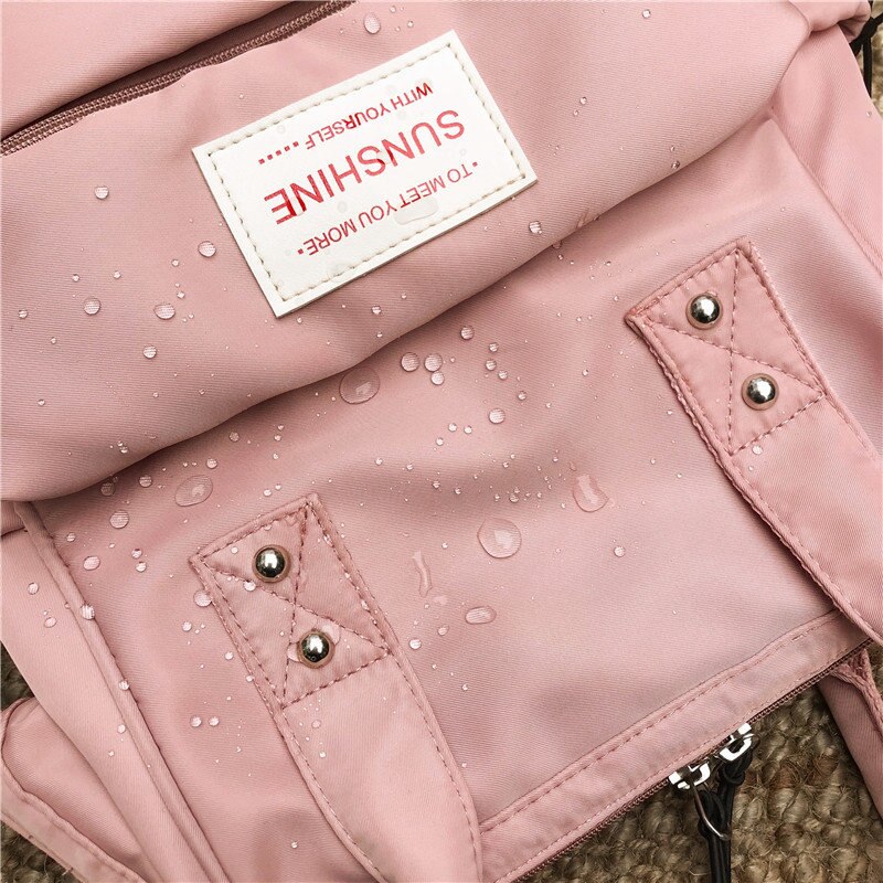 Nylon rugzak dames casual rugzakken dames hoge capaciteit terug naar school tas tienermeisjes reizen studenten mochila bolsa