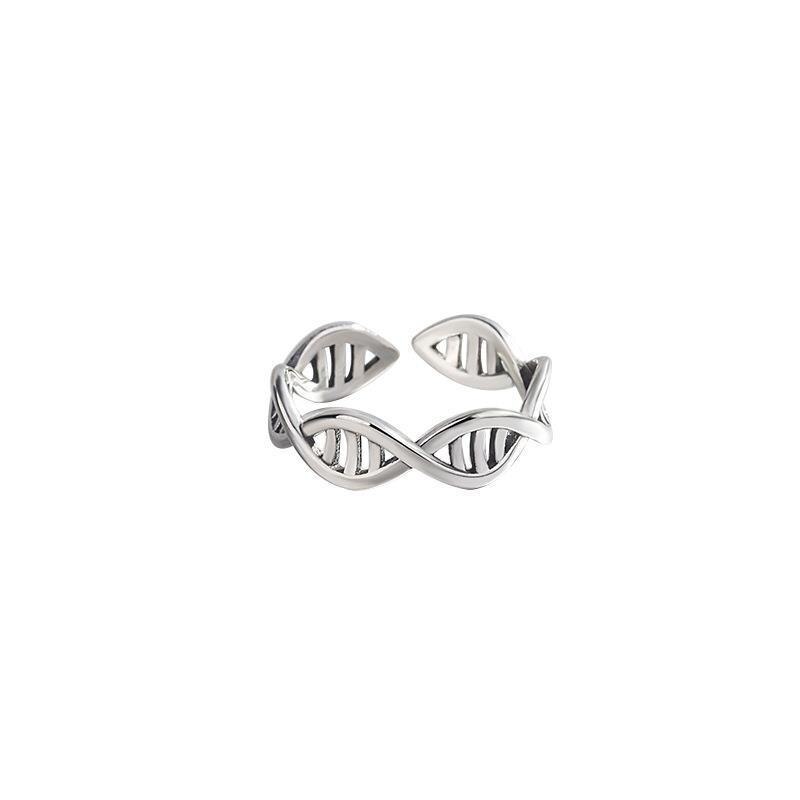 Punk Cool DNA Rings accessori per gioielli da sposa femminili regalo moda regolabile anelli aperti per le donne