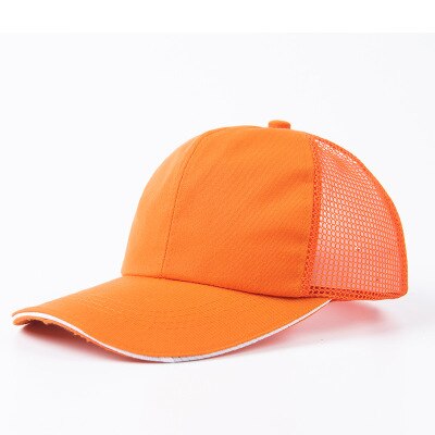 Bump Cap casco di sicurezza sul lavoro estate traspirante sicurezza anti-impatto caschi leggeri moda Casual protezione solare cappello protettivo: 8002-orange