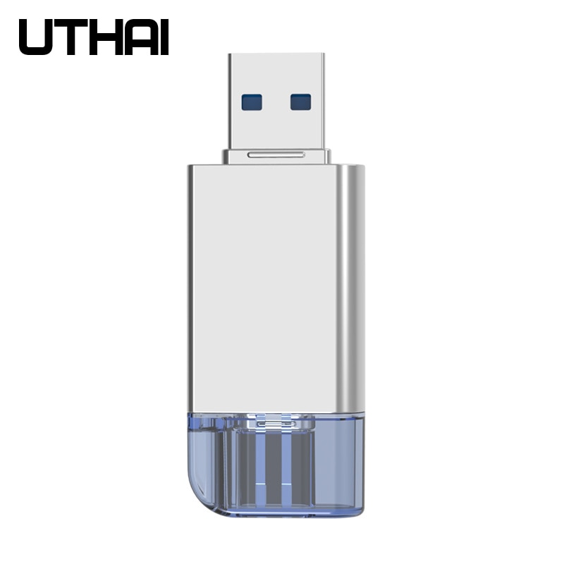 Uthai  c39 til huawei nm kortlæser type-c til micro sd/usb 3.0 adapter multi  in 1 usb 3.0 til mobil/pc brug nano memory card read