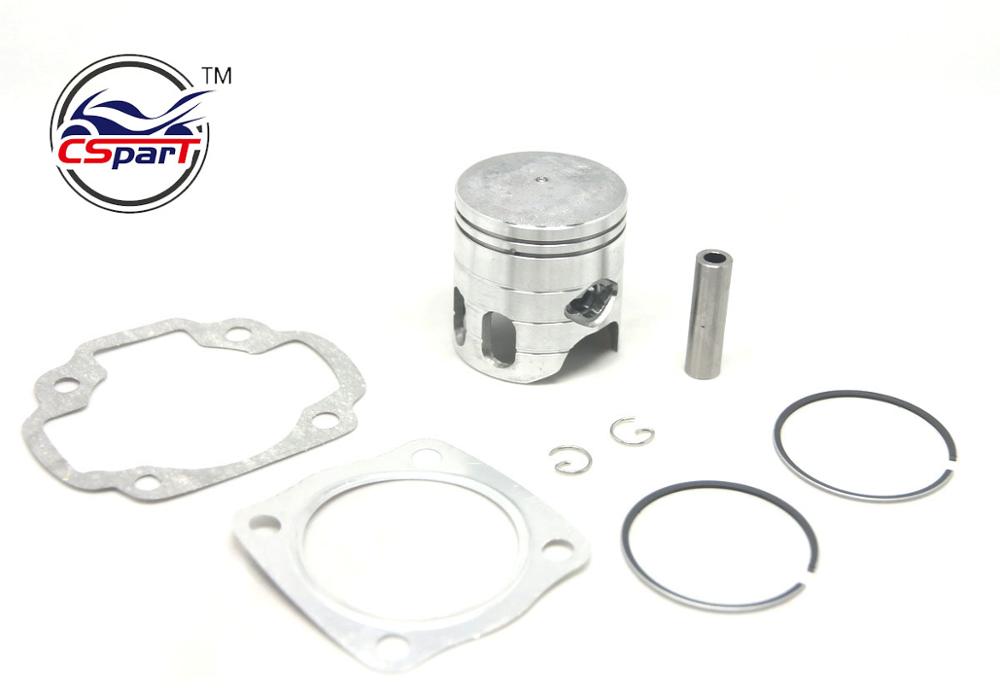 Performance 47MM 10MM Piston Ring Gasket Kit 2 Stroke 70CC JOG MINARELLI Minarelli 1E40QMB JOG 50 3KJ 1P40QMB ATV Go Kart: Piston Gasket Kit