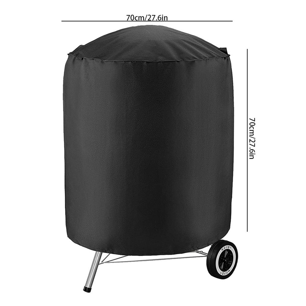 Vandtæt bbq-dækning grill gasgrilldæksel udendørs kraftig beskytter 70*70*70cm hjemme udendørs bbq grilldæksværktøj