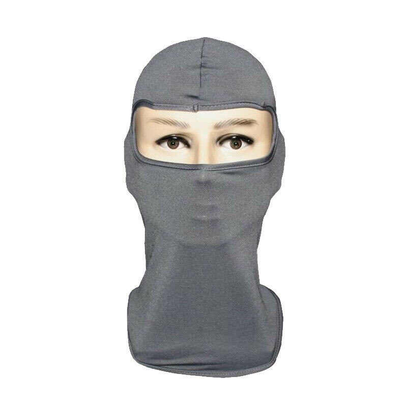 ILM Motorfiets Balaclava Gezichtsmasker - Winddicht Voor Ski, Snowboard & Fietsen | Zwart Maat M