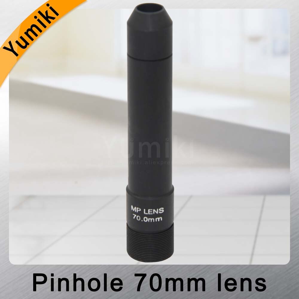 Objectif yumiki  hd 2.0 mégapixels, 70mm sténopés, objectif de caméra de vidéosurveillance, ,m12 montures, format d'image 1 " et , f1.6,  iris fixes