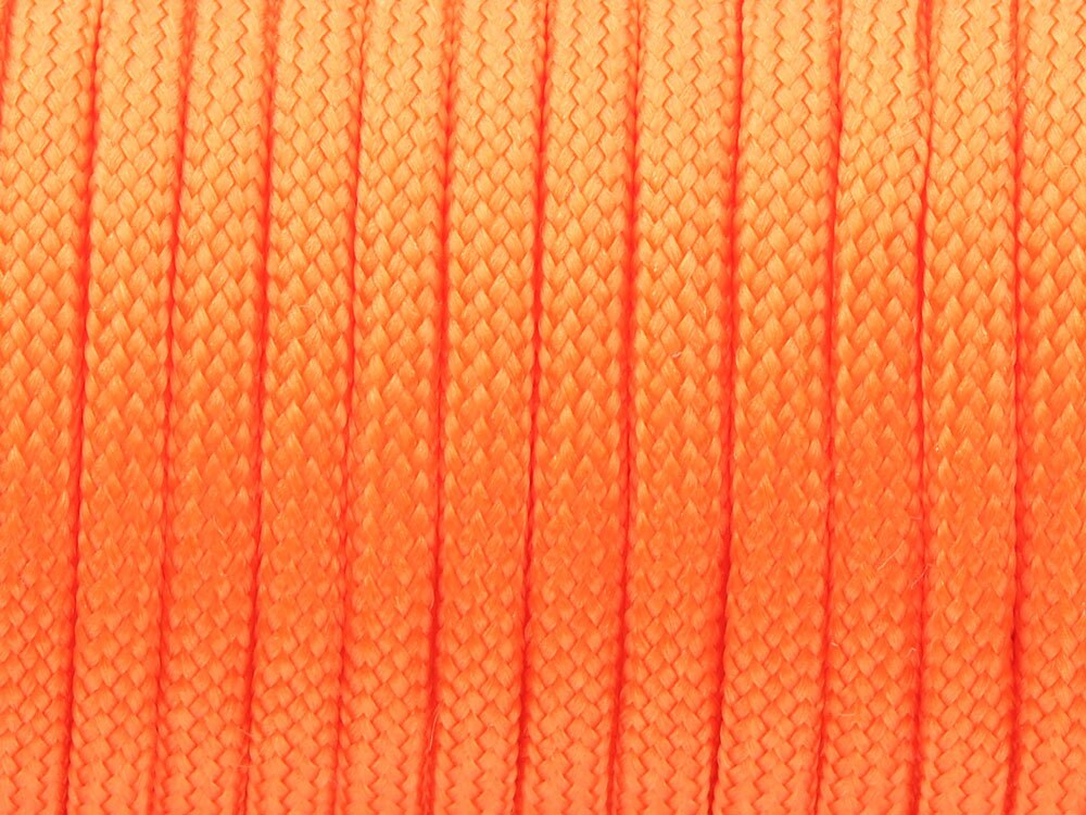 CAMPINGSKY Paracord 550 Parachute Cord Lanyard Tent Rope Guyline Mil Spec Type III 7 Strand 100FT For Hiking Camping: Orange / 20m