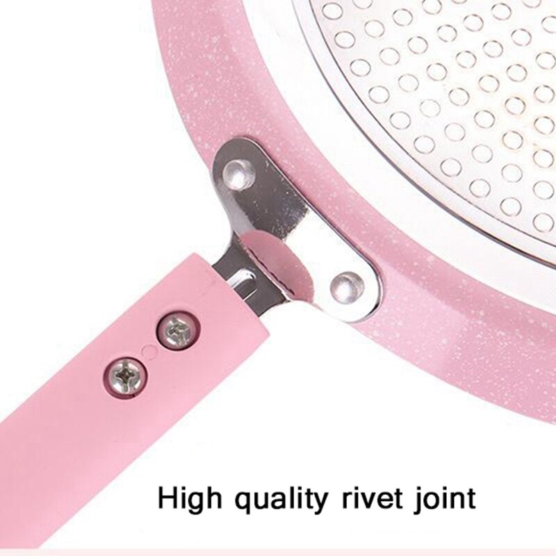 AFBC 24Cm(8 Inch)Frying Pan Pizza Pancake Non-Stick Pan Aluminum Pans Steak Frying Pot Gas Cooker Induction Cooker Pans Flat Fry