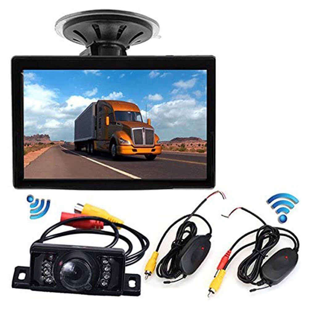 Wireless Car Vehicle Reversing Backup Camera Kit 5... – Grandado