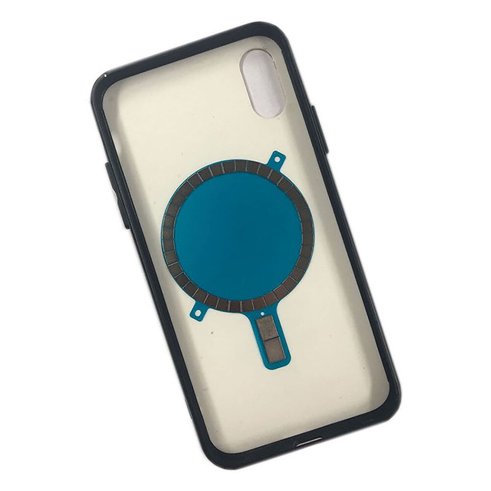 Draadloos Opladen Magneet Voor Iphone 12 Pro Max 12 Mini Mobiele Telefoon Case Sterke Magnetische Lederen Cover Opladen Magneet