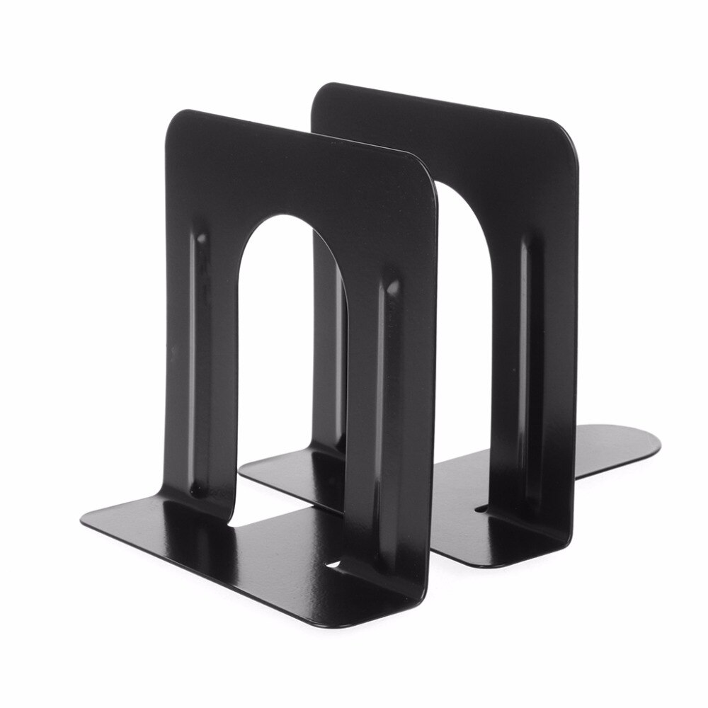 Picture Idea: Simple Style Metal Bookends Iron Support Holder No