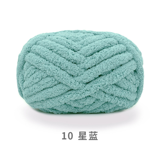 226g/Ball Super Dicke Wolle klobig Garn Filz Wolle umherziehen Garn Hand-gestrickte Kappe Decke Kissen Haustier Nest Häkeln Garn: 10