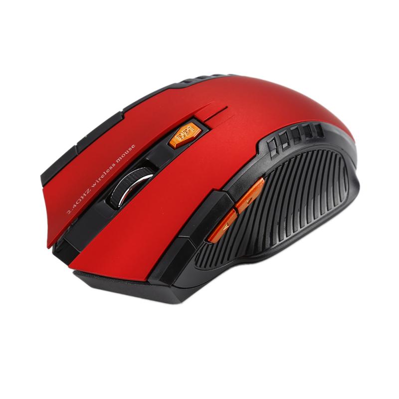 2.4Ghz Draadloze Muis Optische 6 Knoppen Muis Gamer Usb Ontvanger Muizen 1600Dpi Draadloze Muis Gaming Muis Voor Laptop computer