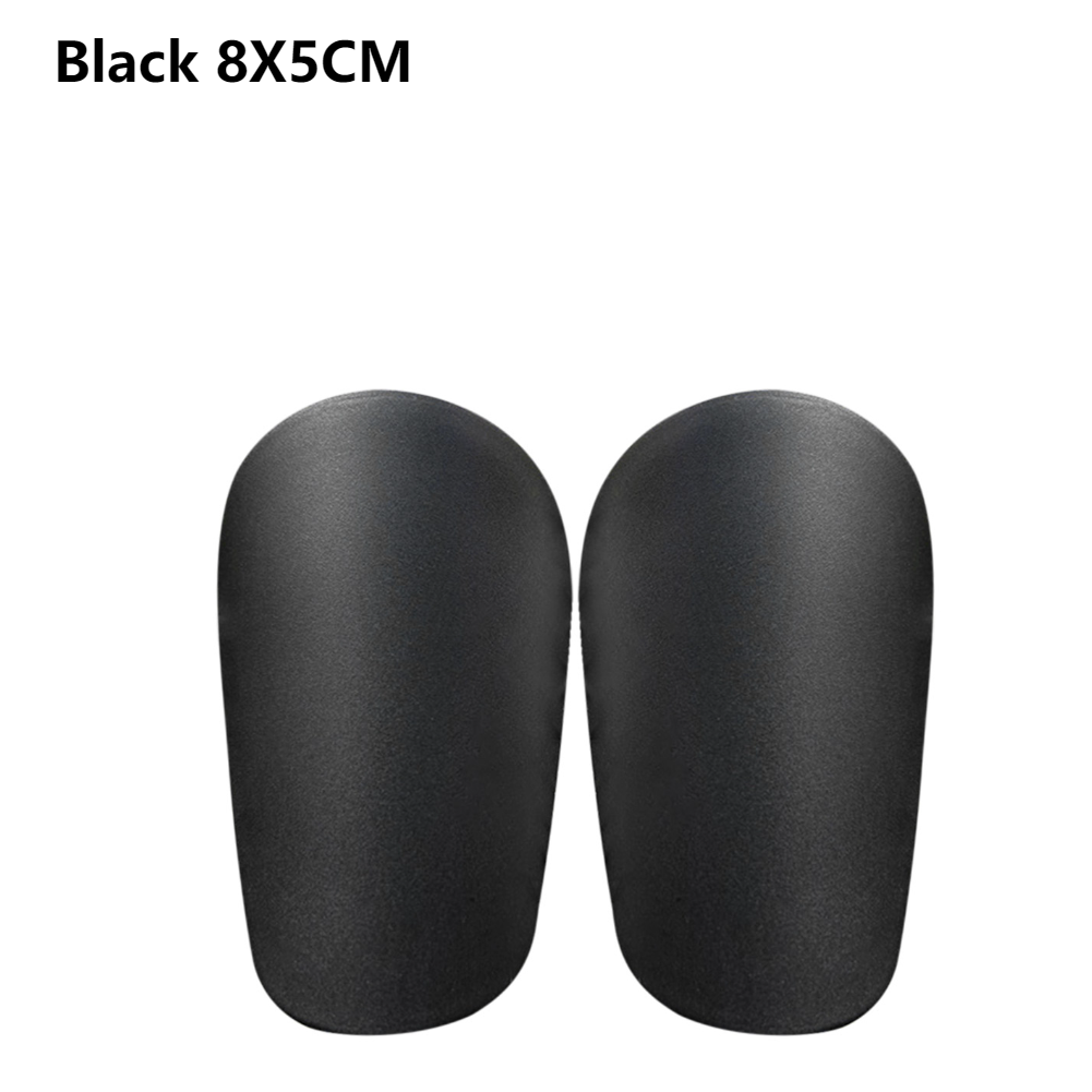 1 paio di mini parastinchi da calcio, resistenti tutto'usura, ammortizzanti, protezioni per le gambe, leggere e portatili, per allenamento di calcio: Di Colore Giallo chiaro