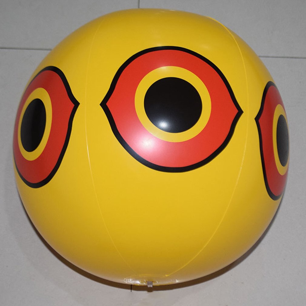 Opblaasbaar speelgoed pvc opblaasbare strandbal boomgaard bescherming tegen vogelbal horror oogbal boerderij bescherming tegen vogelballon