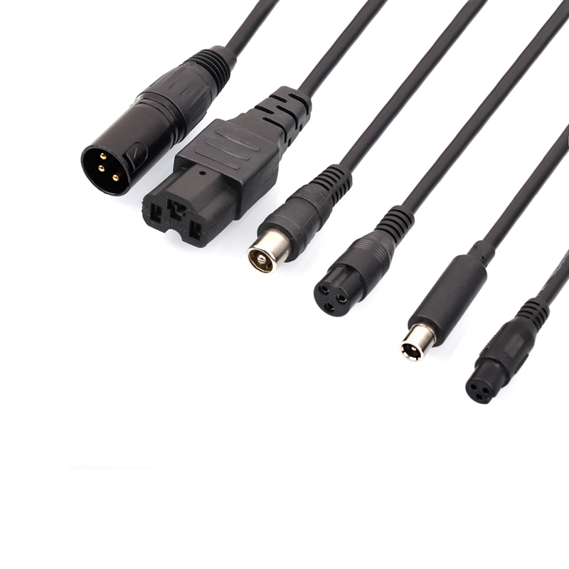 DC 5,5 MM Zu GX16-XLR-RCA-IEC-GX12-DC Stecker Kabel Adapter Für Elektrische Roller Fahrrad Auto Für Anhaltende Langlebige Stecker