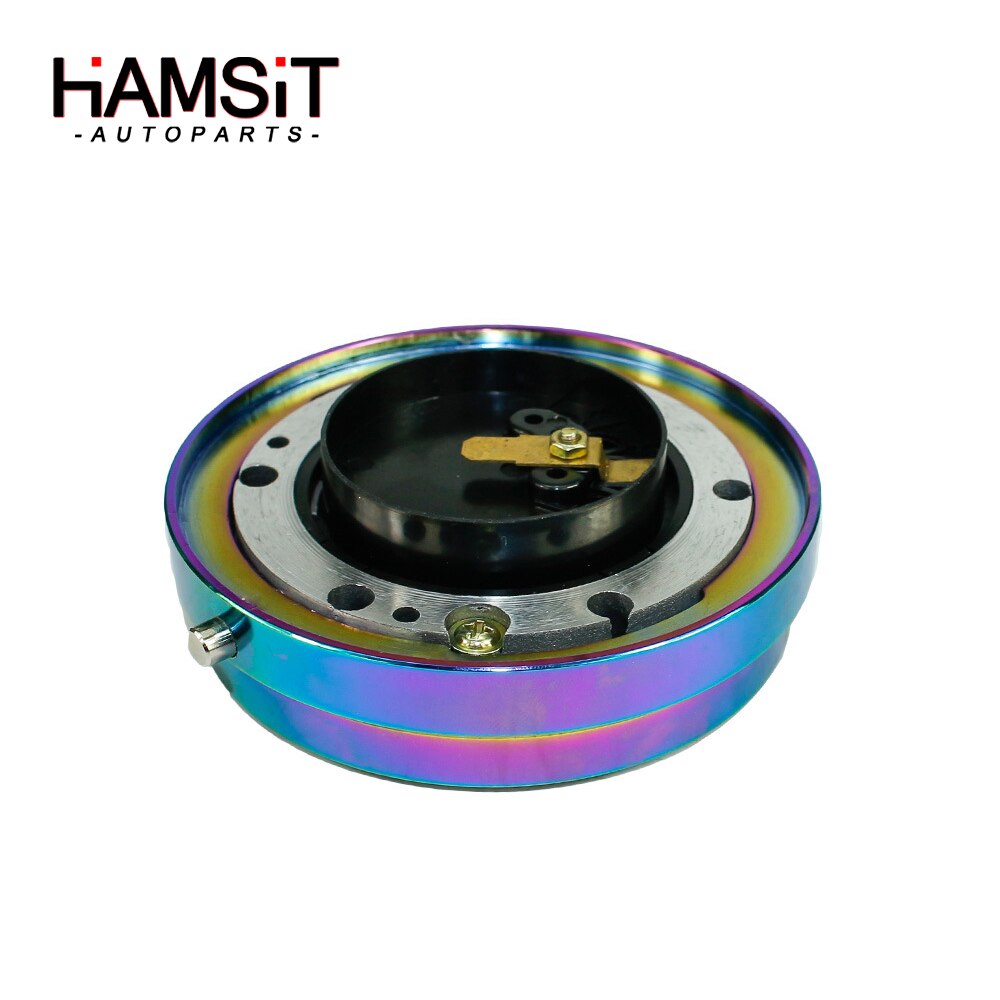 Hamsit Racing Modified Steering Wheel Thin Quick Release Device Kit 7 Color Accessories High-end Security anti-theft convenient